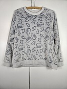 Góra od piżamy, bluzka z długim rękawem, piżama damska na zimę puszysta 