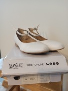 Baleriny białe rozmiar 34