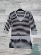 UBRANIE UŻYWANE, tunika szara bluzka