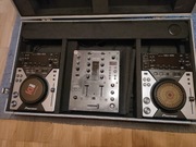 Konsola dj Pioneer 2x cdj 400 djm 400 + case