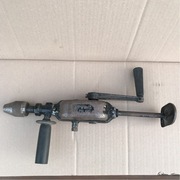 Stara zabytkowa polska wiertarka VIS FWP ręczna dwubiegową 1-13