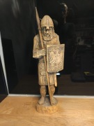 Rzeźba 50cm Rycerz z Włócznią Prezent