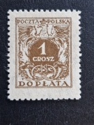 D65 I ** Dopłata 1gr 1924r.
