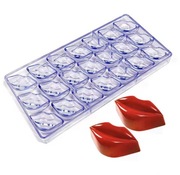 USTA 21gn forma 27*13.5*2.3 z Poliwęglanu Waga f. 272g Walentynki do Pralin