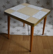 Kwietnik mini stolik lata 60-70