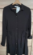 XS/S sukienka koszula szmizjerka tunika wiskoza H&M