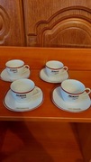 Mokate Espresso Filiżanki Cappuccino 80 ml 4 Sztuk