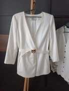 Marynarka H&M 36 S śmietana zara 