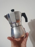 Kawiarka 3tz espresso zaparzacz ciśnieniowy stal srebrny 3 elementy 