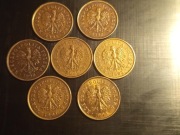 Monety 5 groszowe 7 Monet od 91 do 2000