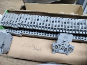 Złączka bezpiecznikowa 2 przewodowa 4 mm2 szary. Model 281-611 34szt.  