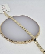 Bransoletka ze stali nierdzewnej.