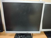 DWA dwie sztuki Monitor 17" NEC AccuSync LCD 73V sprawny 1280x1024 DSUB VGA