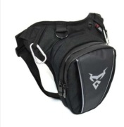 TORBA MOTOCYKLOWA BIODRÓWKA SASZETKA NA NOGĘ SZARA