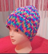 Czapka kolorowa neonowa 