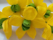 Zestaw 6 szt. kwiatów,  palma wielkanocna 