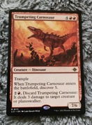 Trumpeting Carnosaur karta MTG