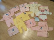 Dziewczynka roz.56-80 NOWE z metkami, ZESTAW, paczka 23 szt.