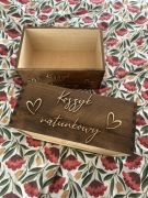 Drewniane koszyczki ratunkowe rustykalne 