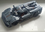 LEGO Technic, Szary hipersamochód Koenigsegg Jesko Absolut, 42173