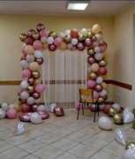 Zestaw balonów urodziny, sylwester, girlanda + pompka elektryczna 