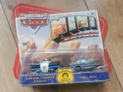 Disney PIXAR the world os cars samochody mini adventures RAMONE i FLO