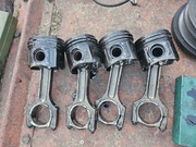 Tłok z korbowodem BMW E87 E90 2.0d 8487E cena za 1 sztukę M47 TU 2