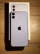 iPhone 11 64GB Purple | Zestaw z ładowarką i pudełkiem