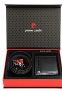 Męski zestaw prezentowy Pierre Cardin ZG-126 pasek + portfel