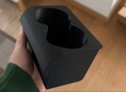 BMW E46 Cupholder Tylny Uchwyt na Napoje Zamiast Schowka Cup Holder Rear