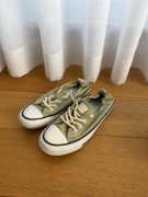 Zielone khaki wsuwane trampki CTAS Shoreline slip, Converse - 37,5