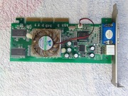 Karta graficzna AGP 64MB VGA TV-Out aktywne chłodzenie sprawna