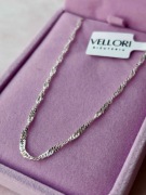 Srebrny naszyjnik SINGAPUR 60cm – Srebro 925 Vellori