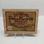 25 Pfennig 1921 rok