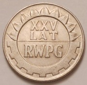 20 zł 1974 r. - XXV lat RWPG