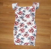 ŚWIETNA SUKIENKA OŁÓWKOWA JAK NOWA, ROZ. 34/36/38