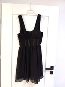 H&M czarna elegancka wizytowa sukienka na ramiączkach damska 42 xl