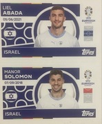 NAKLEJKA UEFA EURO 2024 - ISR 14/ISR 15 Abada Solomon