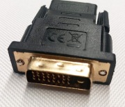 Adapter HDMI do DVI-D Link 24+1 Full HD Przejściówka.