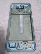 Oryginalny Wyświetlacz ramka korpus Samsung Galaxy A33 5G SM-A336 niebieski