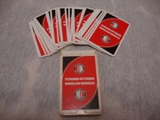 Stare Karty kolekcjonerskie Feyenoord Rotterdam sprzed 20 lat Holandia