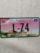 Tablica Antyle Holenderskie nie USA Meksyk Kanada oryginał tanio