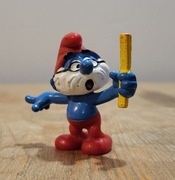 Schleich smerf smurf papa smerf figurka unikat model wycofany z 1981 r.