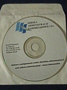 Płyta CD szkoła administracji samorządowej
