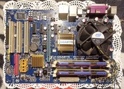 Płyta główna Gigabyte GA-P31-DS3 + 4GB Ram + Intel Core2 Quad Q9300 2,5Ghz