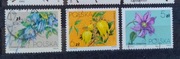 Znaczki POLSKA -  KWIATY,  FLORYSTYKA,  CLEMANTIS  z 1984 roku