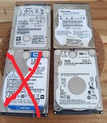 Dyski HDD 3 sztuki uszkodzone bad sektory jak na foto
