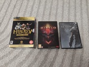 Zestaw PC Heroes V Złota Edycja + Diablo 3 + Soundtrack Skyrim 
