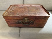 Drewniana walizka vintage