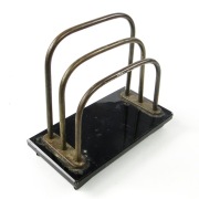 T7T ART DECO stojak na listy / listownik czarny